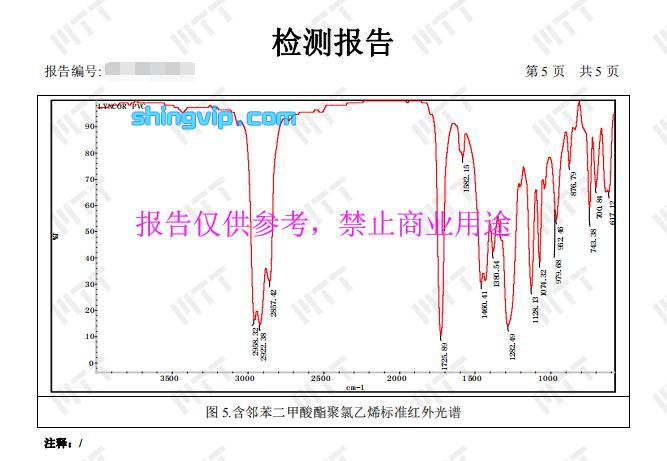 橡膠主成分定性檢測報(bào)告圖四